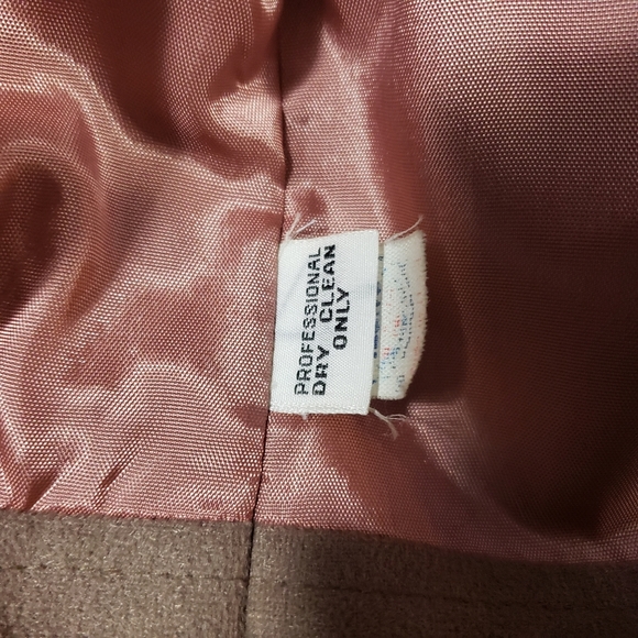 Vintage All Seasons Faux Suede Jacket Sz Medium ? Removable Liner Winter Coat - Picture 12 of 16